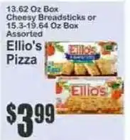 Key Food Ellio's Pizza offer