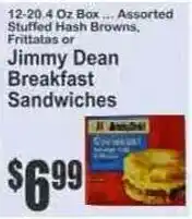 Key Food Jimmy Dean Breakfast Sandwiches offer