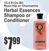 Key Food Herbal Essences Shampoo or Conditioner offer