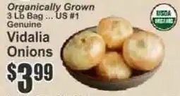 Key Food Vidalia Onions offer