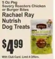 Key Food Rachael Ray Nutrish Dog Treats offer
