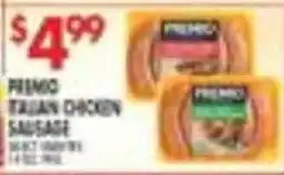 Met Foodmarkets Primo Italian Chicken Sausage offer