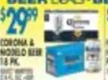 Met Foodmarkets Corona & Modelo Beer offer