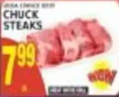 Pioneer Supermarkets Asia Choice Best Chuck Steaks offer