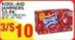 Pioneer Supermarkets Kool-Aid Jammers offer