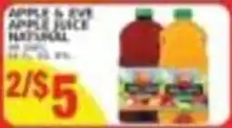 Pioneer Supermarkets Apple & Eve Apple Juice Natural offer