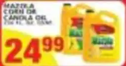 Pioneer Supermarkets Mazola Corn Oil offer