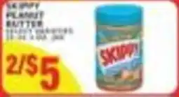 Pioneer Supermarkets Skippy peanut butter offer