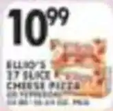 Pioneer Supermarkets Ellio's 27 Slice Cheese Pizza offer