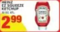 Pioneer Supermarkets Heinz ez squeeze ketchup offer