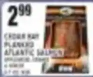 Pioneer Supermarkets Cedar Kat Atlantic Salmon offer