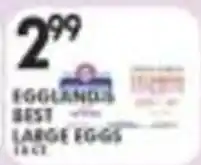 Pioneer Supermarkets Eggland's Best Large Eggs offer