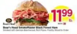 Tops Boar's Head SmokeMaster Black Forest Ham offer
