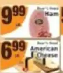 Pioneer Supermarkets Bear's Best Ham offer