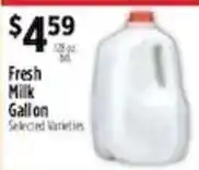 Pioneer Supermarkets Fresh Milk Gallon offer
