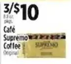 Pioneer Supermarkets Cafe Supremo Coffee Original offer