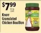 Pioneer Supermarkets Knorr Granulated Chicken Bouillon offer