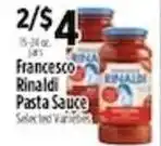 Pioneer Supermarkets Francesco Rinaldi Pasta Sauce offer