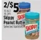 Pioneer Supermarkets Skippy peanut butter offer
