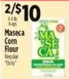 Pioneer Supermarkets Maseca corn flour regular offer