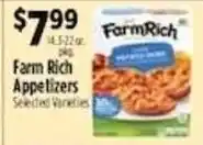 Pioneer Supermarkets Farm Rich Appetizers offer