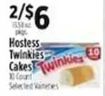 Pioneer Supermarkets Hostess Twinkies Cakes offer