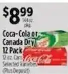 Pioneer Supermarkets Coca-Cola or Canada Dry offer