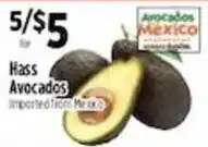 Pioneer Supermarkets Hass Avocados offer
