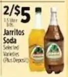 Pioneer Supermarkets Jarritos Soda offer