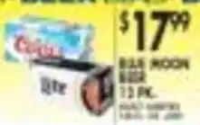 Pioneer Supermarkets Coca-Cola lite moon beer offer