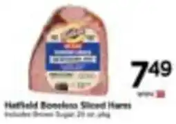 Tops Hatfield Boneless Sliced Ham offer