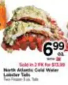 Tops North Atlantic Cold Water Lobster Tails offer
