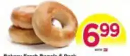 Tops Bakery Fresh Bagels & Buns offer