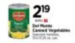 Tops Del Monte canned vegetables offer