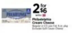 Tops Philadelphia Cream Cheese offer