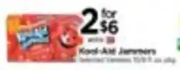 Tops Kool-Aid Jammers offer