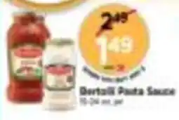 Tops Bertolli Pasta Sauce offer