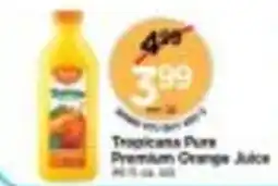 Tops Tropicana Pure Premium Orange Juice offer