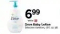 Tops Dove baby lotion offer