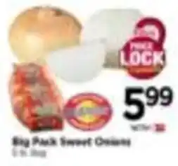 Tops Big Pack Sweet Onions offer