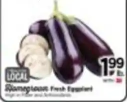 Tops Local Homegrown Fresh Eggplant offer