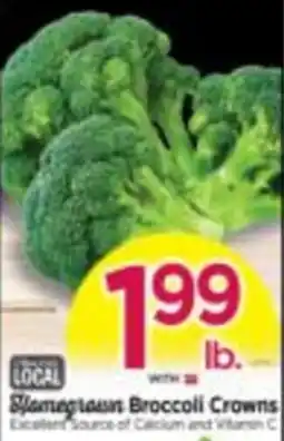 Tops Stametown Broccoli Crowns offer