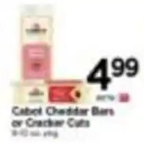 Tops Cabot Cheddar Bars or Cracker Cuts offer