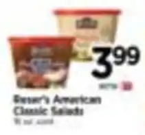 Tops Reser's American Classic Salads offer