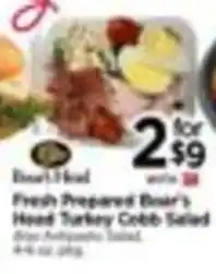 Tops Boar's Head Fresh Prepared Boar's Head Turkey Cobb Salad offer