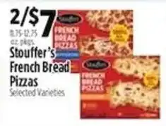 Pioneer Supermarkets Stouffer's French Bread Pizzas offer