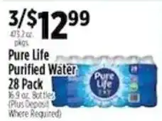 Pioneer Supermarkets Pure Life Purified Water offer