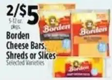 Pioneer Supermarkets Borden Cheese Bars offer