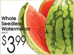 Family Fare Whole Seedless Watermelon offer
