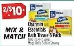 Pioneer Supermarkets Charmin Essentials Bath Tissue offer